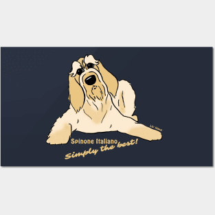 Spinone Italiano bright - Simply the best Posters and Art